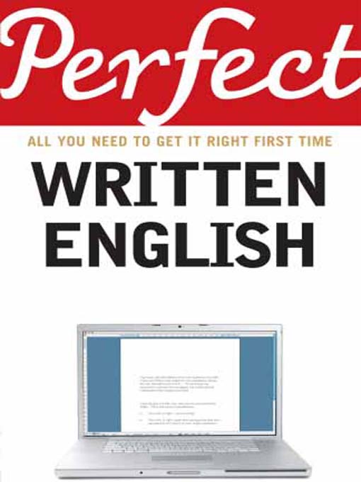Title details for Perfect Written English by Chris West - Available